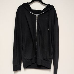 Primark Black Zip Up Hoodie